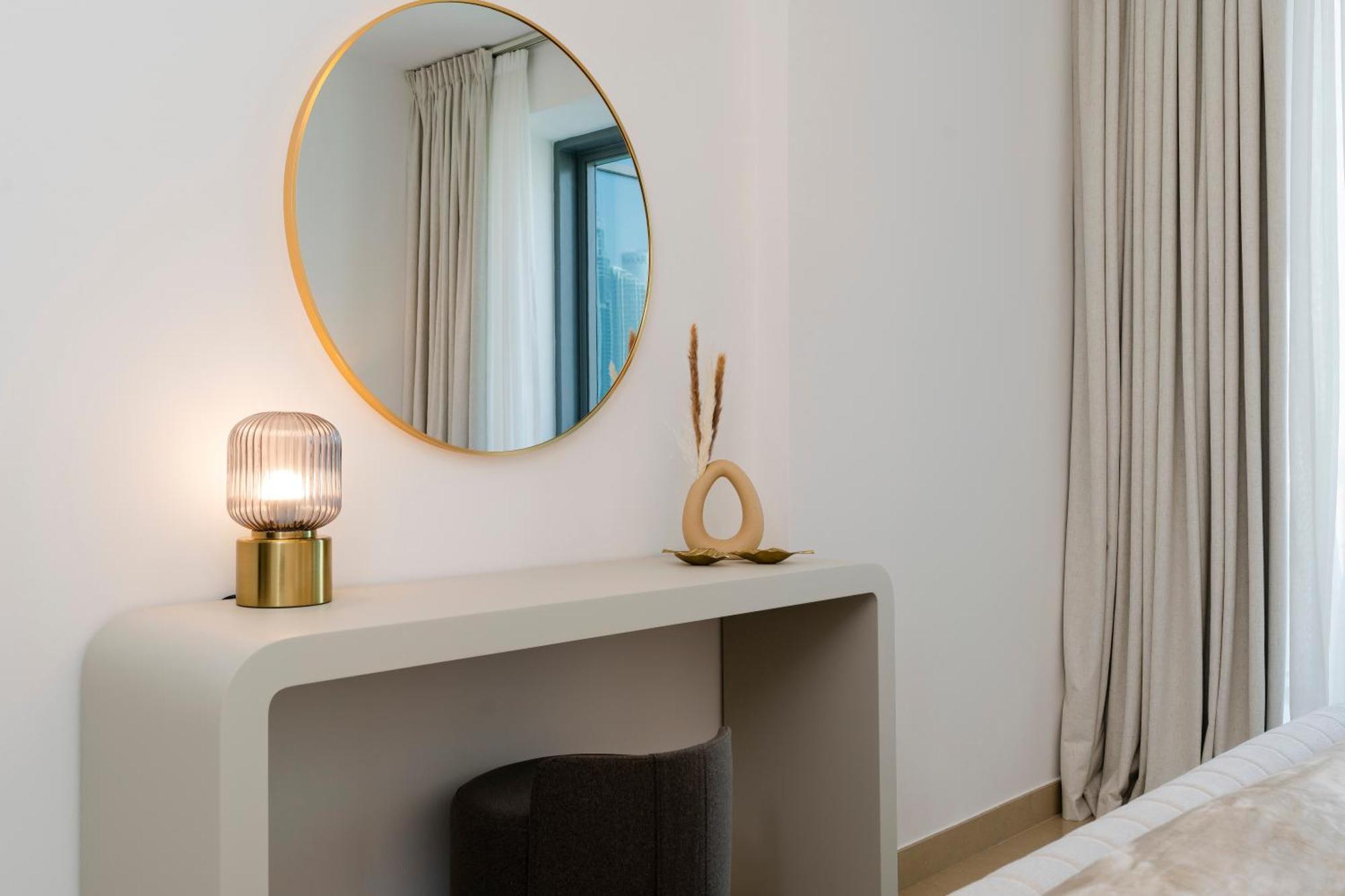 Prestige Living 2Br With Full Burj Khalifa And Fountain View By Auberge ドバイ エクステリア 写真