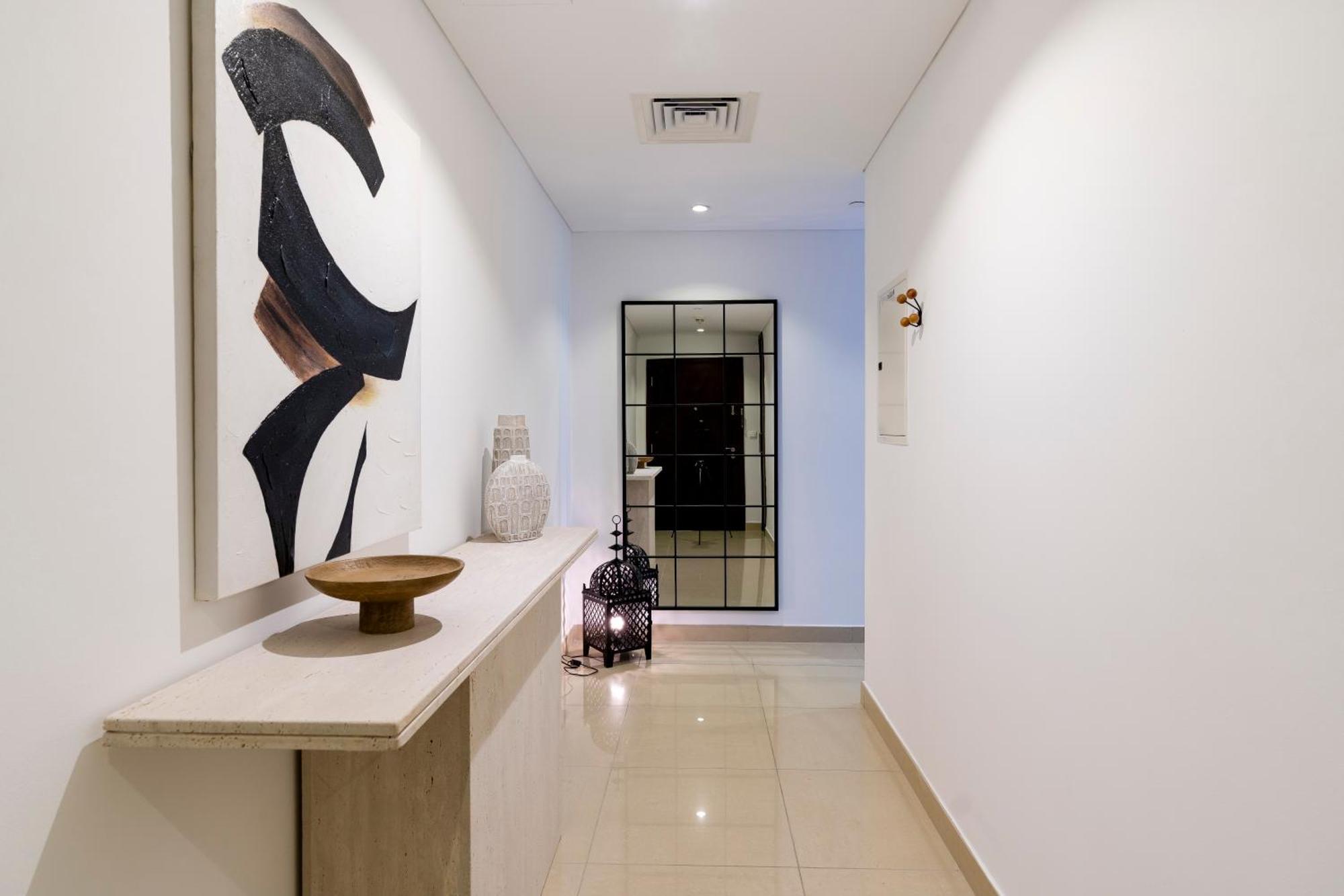 Prestige Living 2Br With Full Burj Khalifa And Fountain View By Auberge ドバイ エクステリア 写真